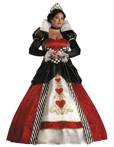 Sexy Halloween Costumes For Womens Cosplay Premier Queen Of Hearts ...