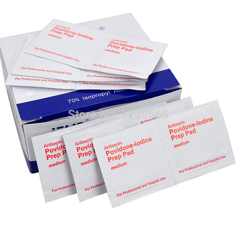 2019 Outdoor Camping Iodine Tablets Travel Povidone Iodine Disinfection