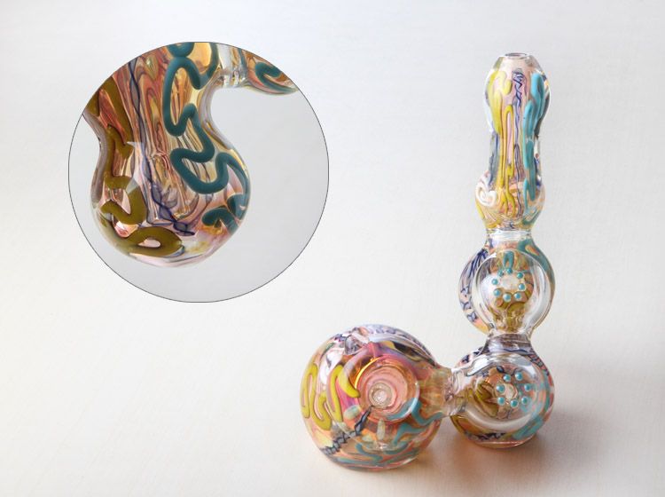 2021 2015 New Camel Style Vintage Glass Smoking Pipes Bongs Colorful
