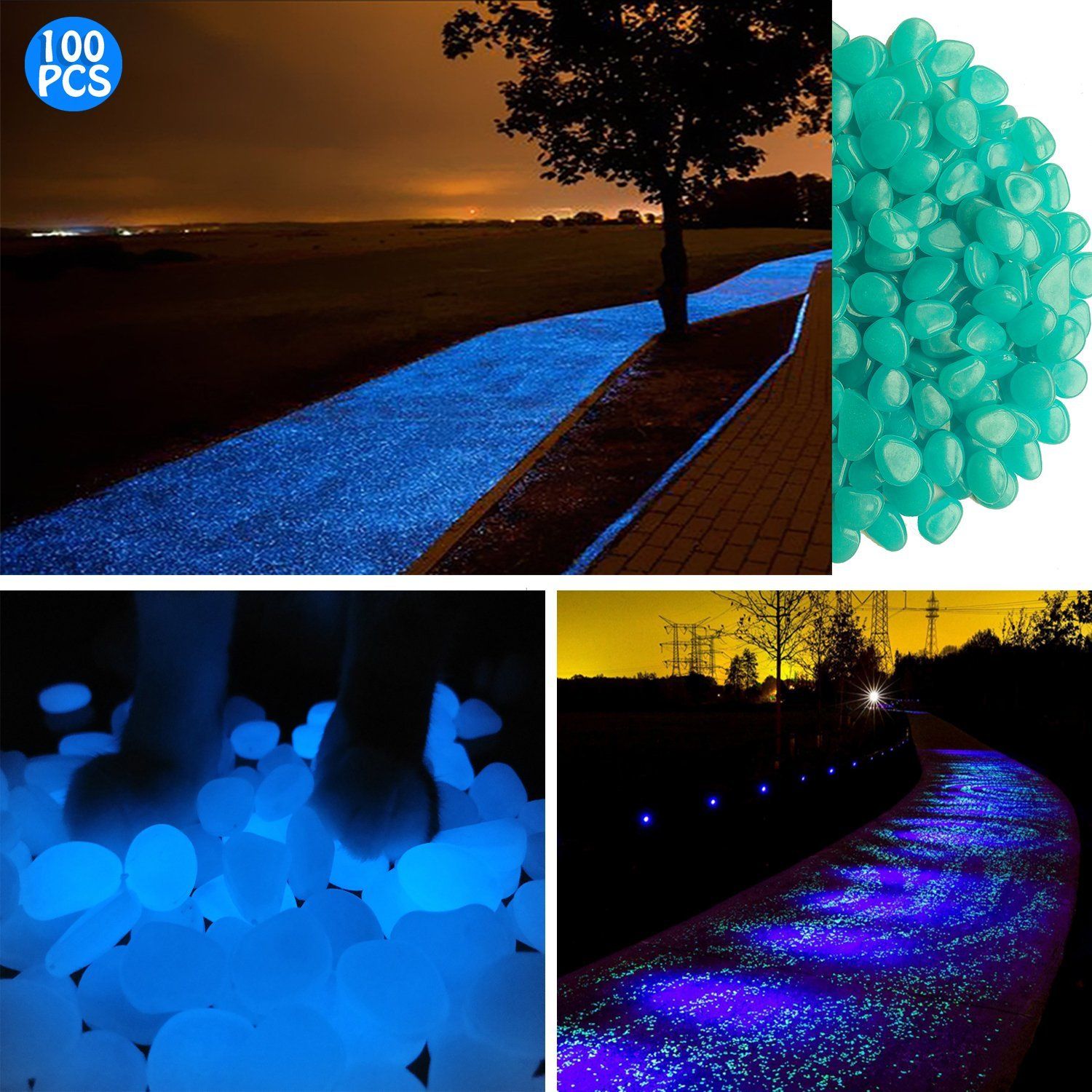 2018 glow in the dark garden pebbles glowing stones for walkway yard and decorblue from up2ubaby 692 dhgatecom - Glow In The Dark Garden Pebbles 2018 glow in the dark garden pebbles glowing stones for walkway yard and decorblue from up2ubaby 692 dhgatecom - Glow In The Dark Garden Pebbles