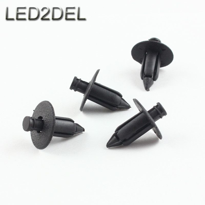 7mm Hole Auto Plastic Fastener Rivet Push Type Retainer Clip For Suzuki