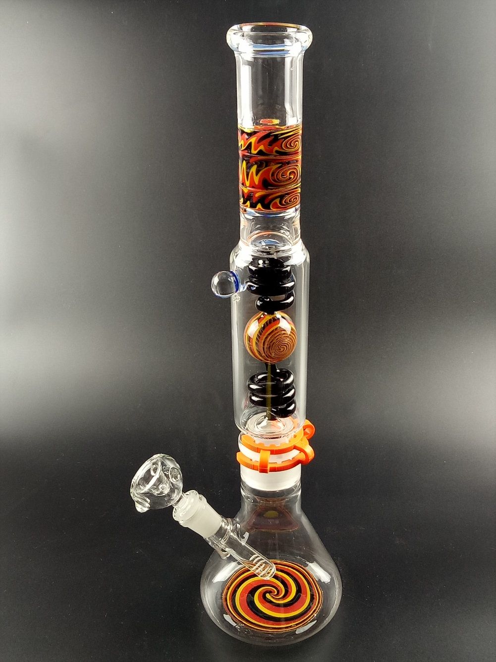 2019 Oil Rigs Perc Recycler Smoking Bong Scientific 45cm Tall Bubbler
