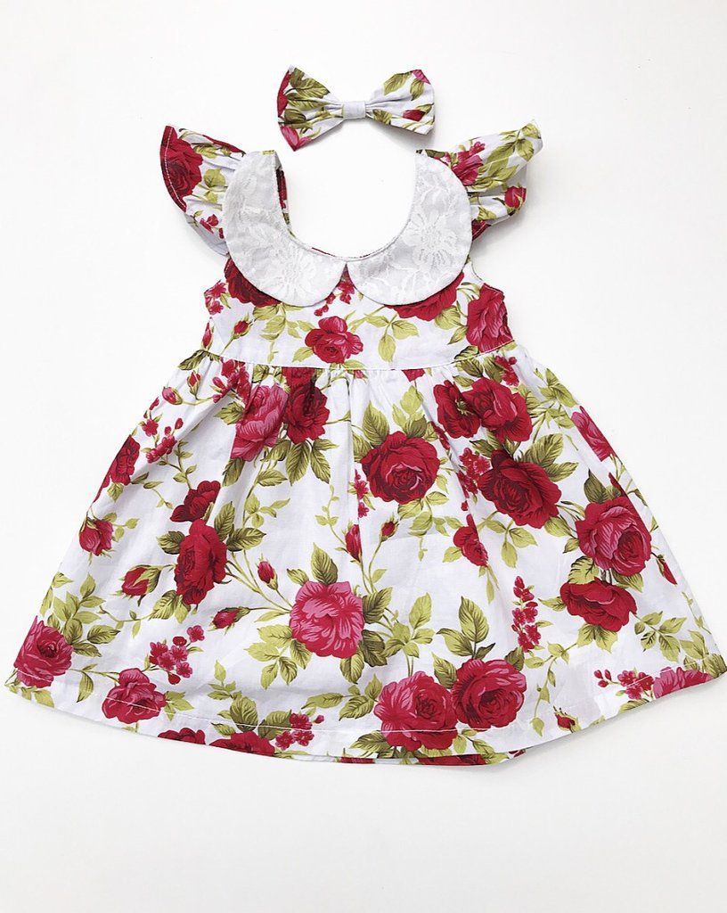 baby girl floral dress