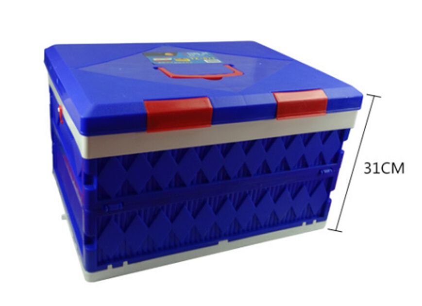 Compre 5 UNIDS 45L Gran Caja De Almacenamiento De Tronco De Plástico