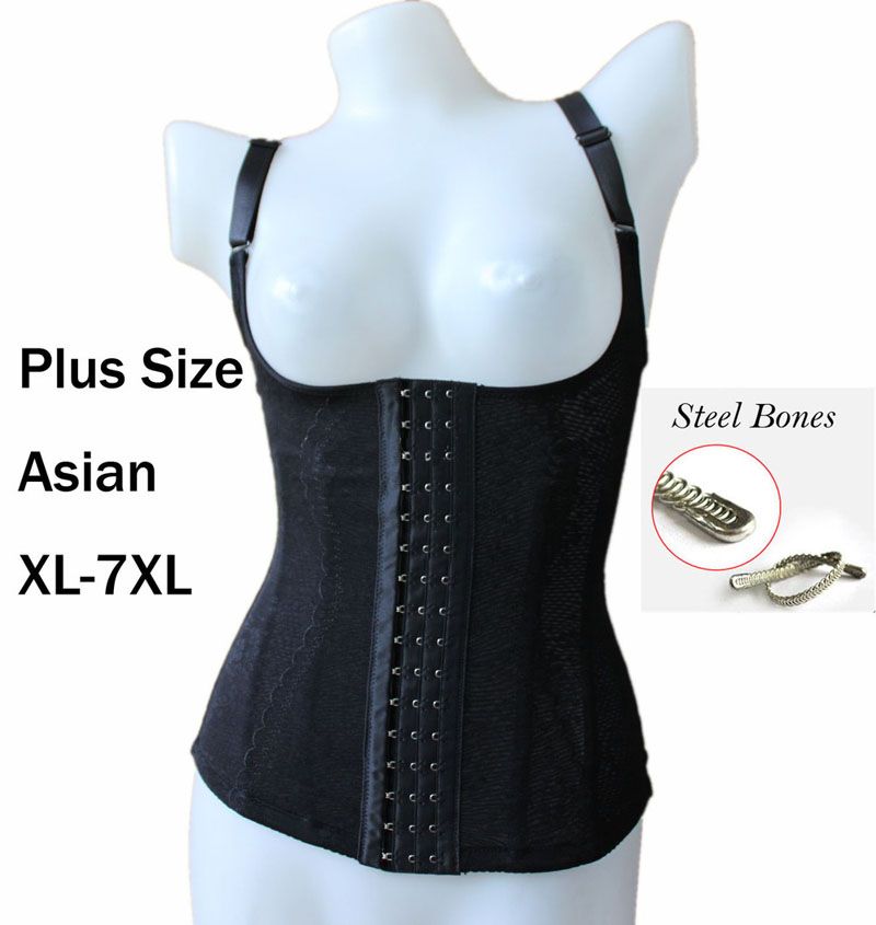 2019 Asian Sz XL 7XL Summer Mesh Plus Size Magic Body Shapers Sexy