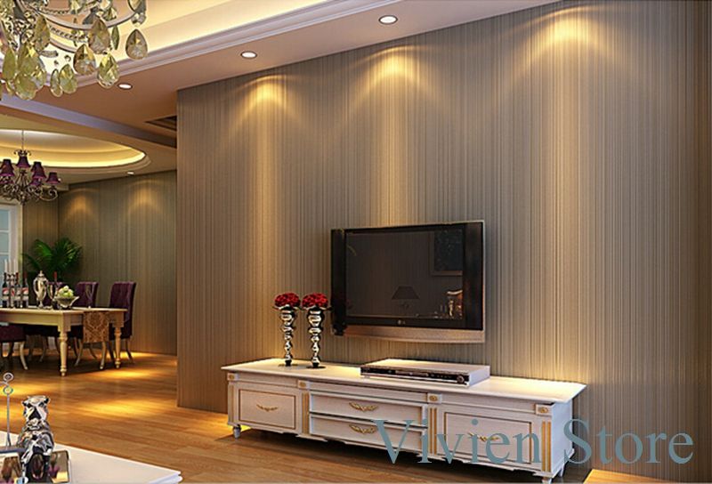Simple Bedroom Wallpaper plain solid color 3d non woven striped wallpaper new popular Simple Bedroom Wallpaper plain solid color 3d non woven striped wallpaper new popular