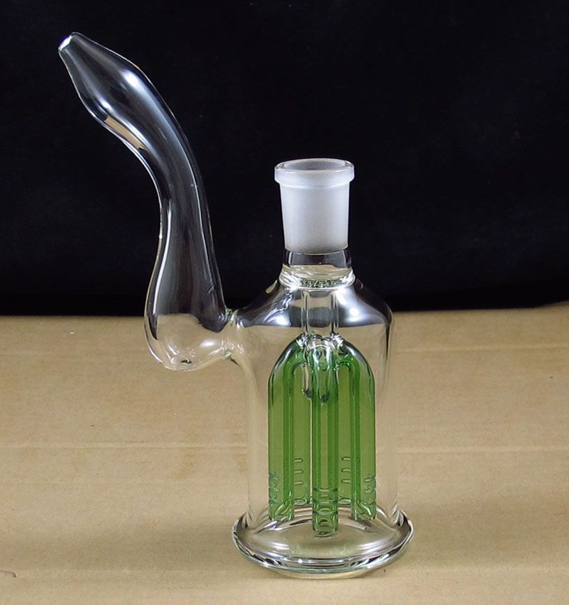 Hookahs Online Sale 7 Inches New Cheap Glass MINI Bong Bubbler Smoking
