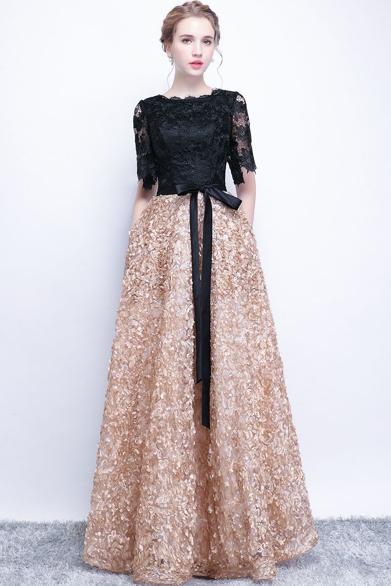 classy evening gown