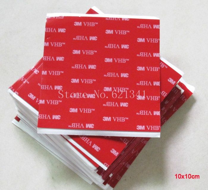 2018 3m vhb 5608a 100mmx100mm acrylic foam double sided attachment 3m vhb sheet