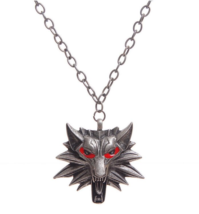 Wholesale Red Eyes Original Witcher Pendant / Wizard Witcher 3