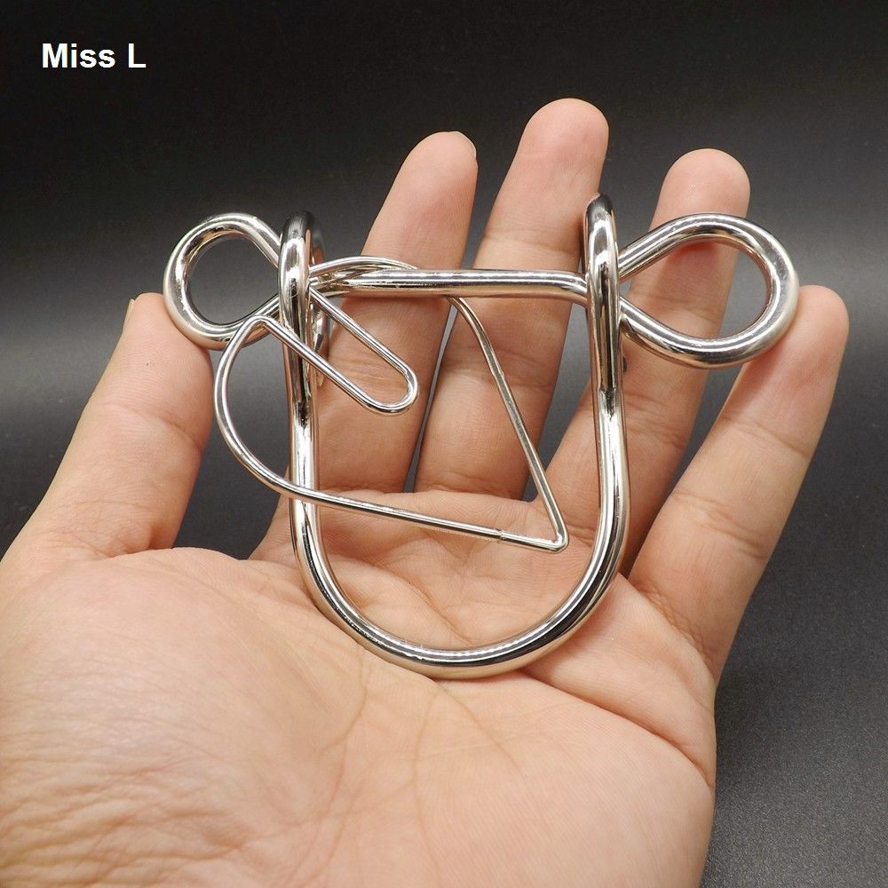 assemble puzzle ring 4 piece to how Magical Magic Trick Big Puzzle Heart Ring Linking