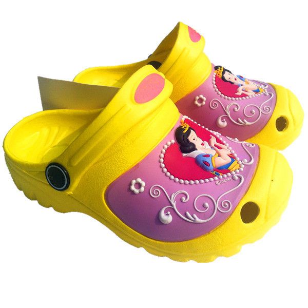 Kids Snow White Garden Shoes/Children Flip Flops Sandals EVA Clog Shoes