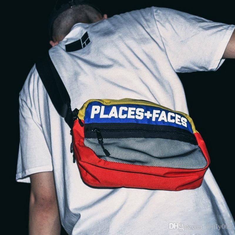 2019 2017 New Places + Faces Messenger Bag 3M Reflective Multicolor