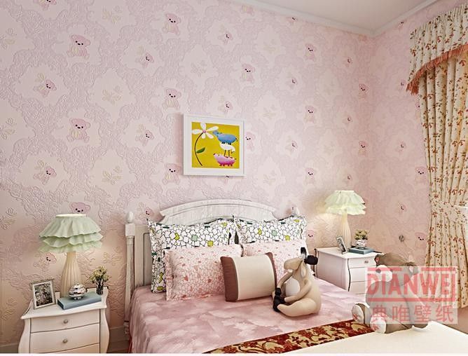 Teddy Bear Children 3d Wallpaper Rolls Pink And Blue Non Teddy Bear Children 3d Wallpaper Rolls Pink And Blue Non