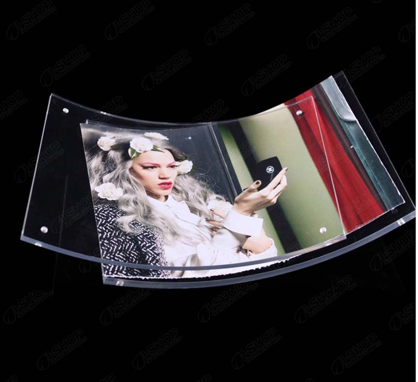 2019 8 5x11 Curved Clear Lucite Certificate Framing With Magnetic 2019 8 5x11 Curved Clear Lucite Certificate Framing With Magnetic Transpa Pmma Photo Frames Good For Display Your Pictures From Judeon0930