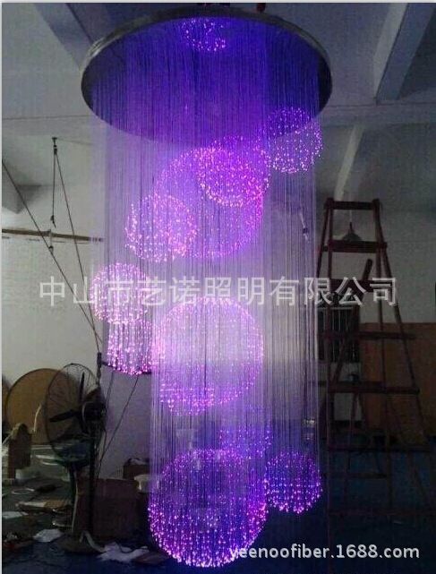 2018 Whole Fibre Optic End Glow Side Optical Fiber 2018 Whole Fibre Optic End Glow Side Optical Fiber Chandelier Colorful Changing Led Star Lights Ceiling From Yuancao