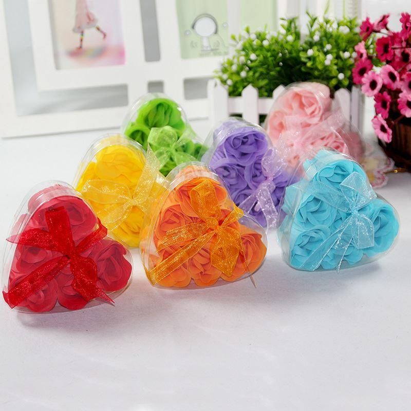STYLE Scented Flower Bath Body Soaps Soap Rose Petal For Bathing
