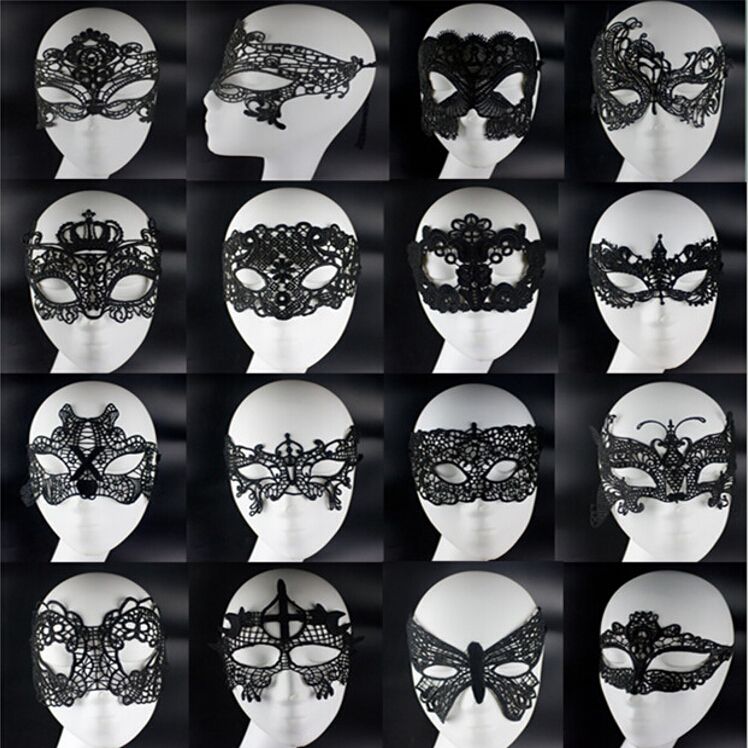 Cheap Sale Fashion Design Black White Lace Masquerade Face Masks For Inspiration Half Masks To Decorate Cheap Sale Fashion Design Black White Lace Masquerade Face Masks For Inspiration Half Masks To Decorate