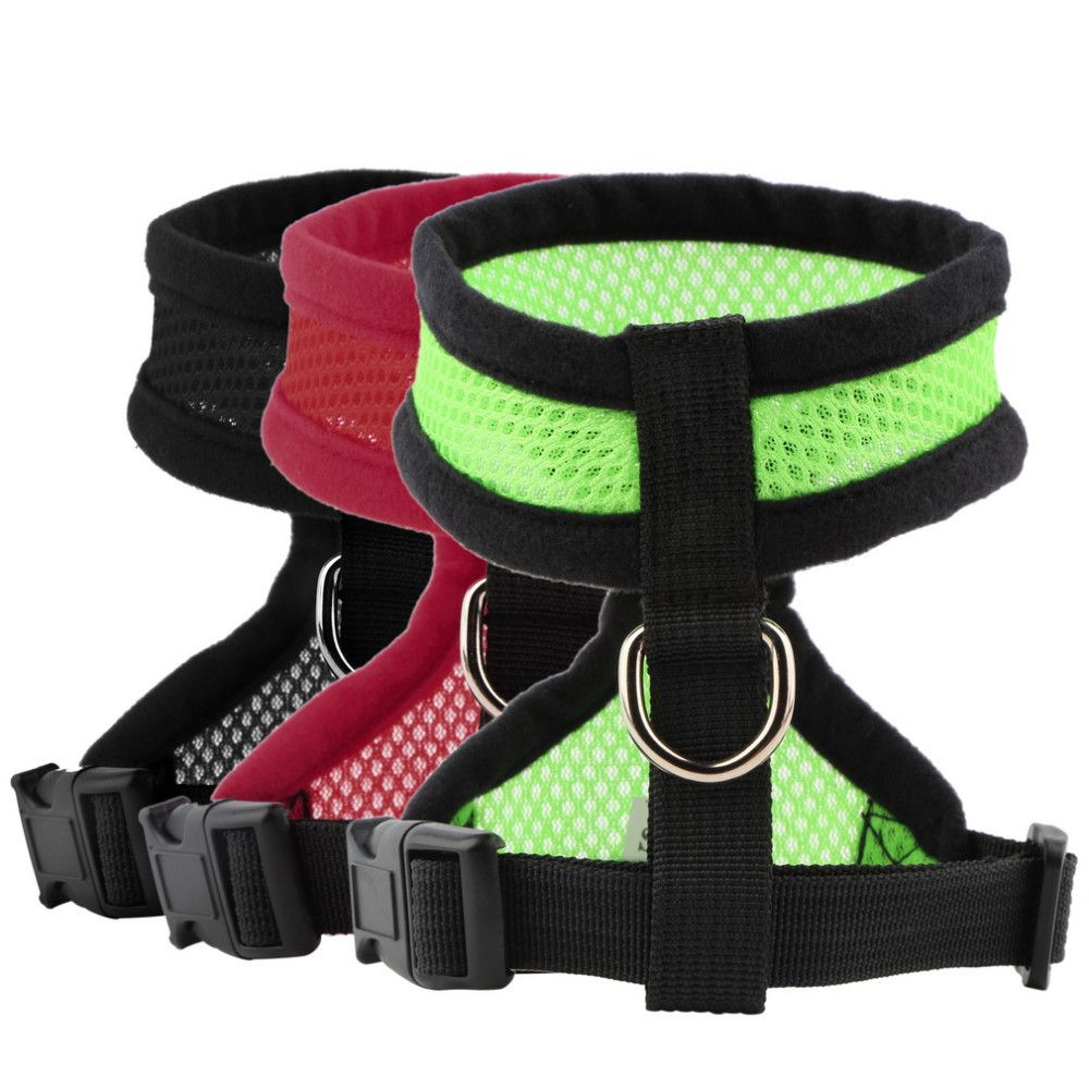2019 Mesh Pet Dog Harness,Puppy Comfort Harness Sports Dog Harness D Ring Dog Harness Vest With