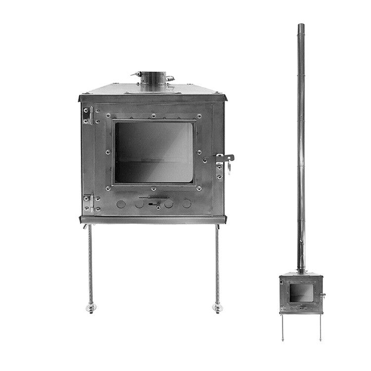 2021 Outdoor Ultralight Titanium Wood Stove 2meters Camping Tent