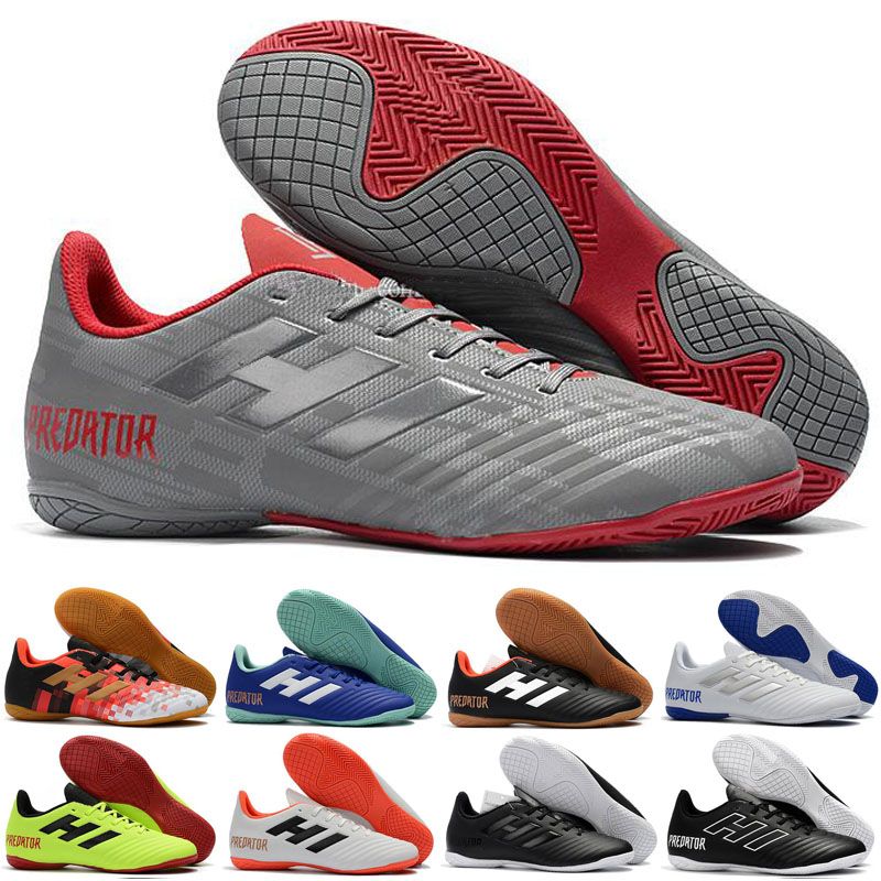 High Quality Soccer Cleats Red Predator Tango 18.4 TF Indoor Soccer ...