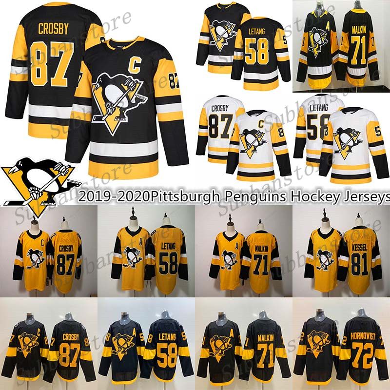 pittsburgh penguins first jersey