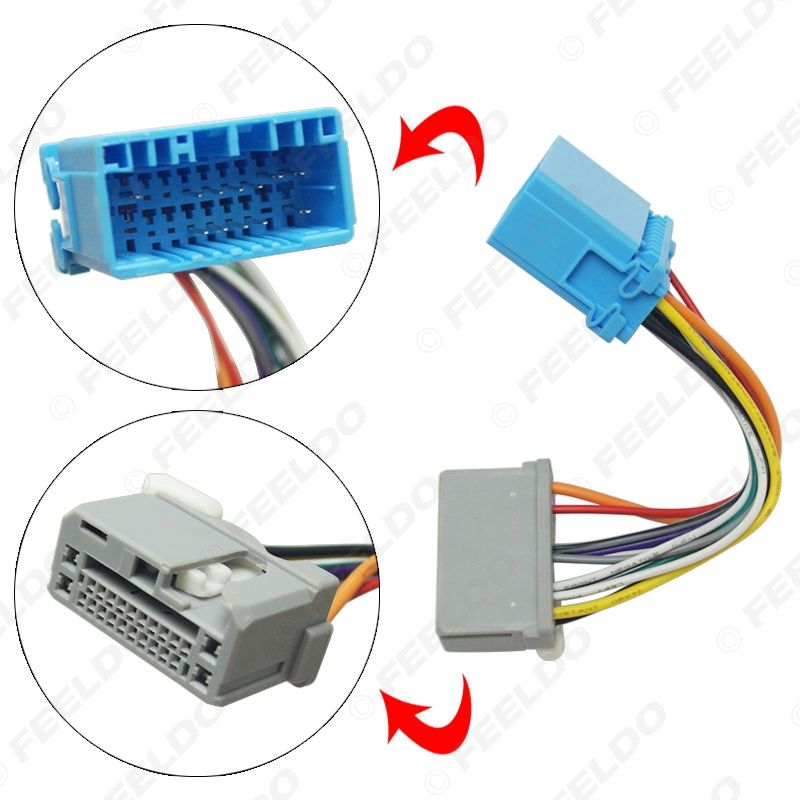 Car Stereo Audio Wire Cable Adapter For Honda Fit Transfer Wire Harness