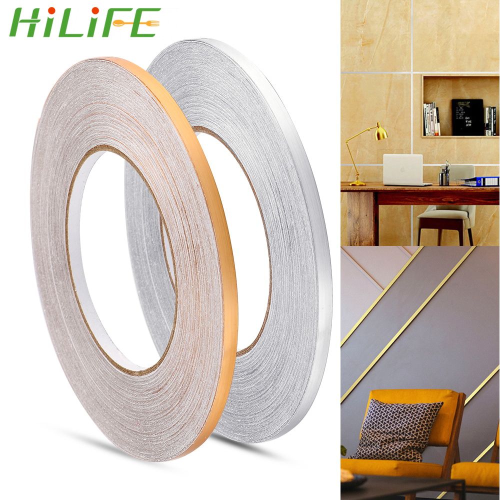 Hilife Home Decor 50x0 05m Gap Sealing Foil Tape Waterproof Gold