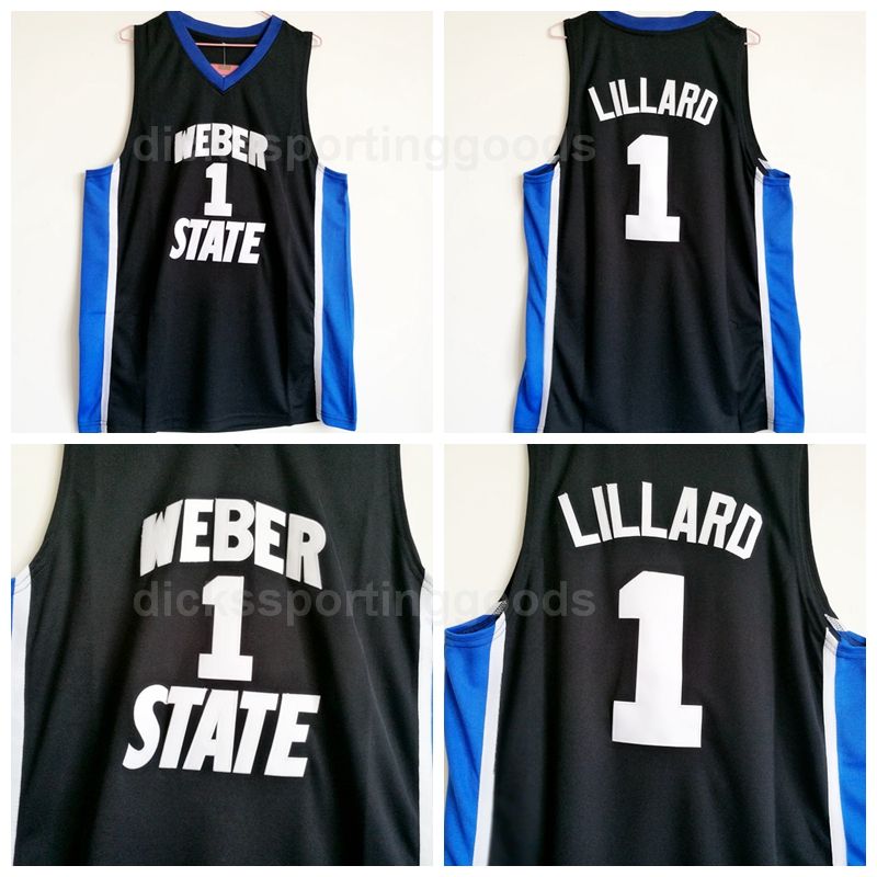 weber state damian lillard jersey