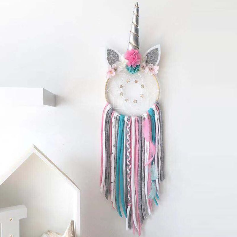 Acheter Decoration De La Maison Licorne Dream Catcher Fille Chambre