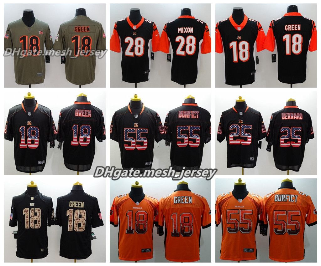 bengals mens color rush jersey
