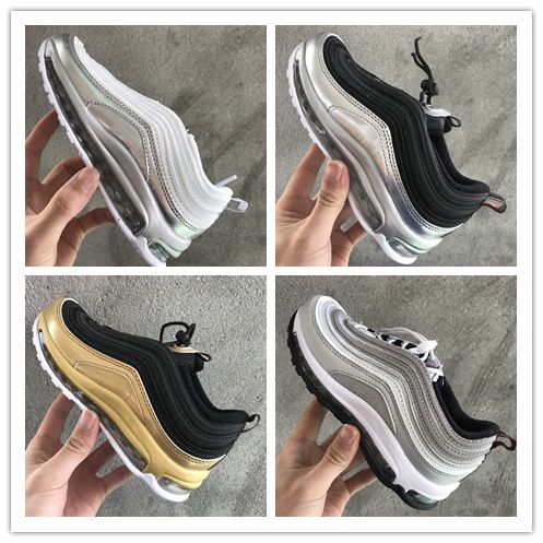 air max 97 trainers black orange trance thunder grey stargazer