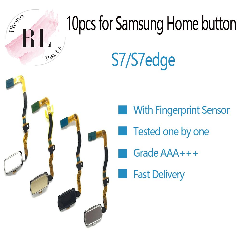 Home Button Fingerprint Sensor Repair Flex Cable For Samsung Galaxy S7