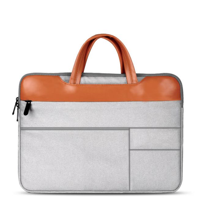 For Apple Laptop Bag 15 Inch Business Laptop Bag College Student Pu