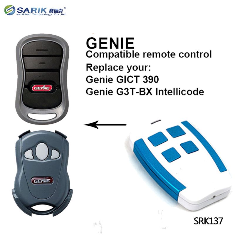 Genie Garage Door Opener Remote Battery Replacement Gict390 Dandk Organizer