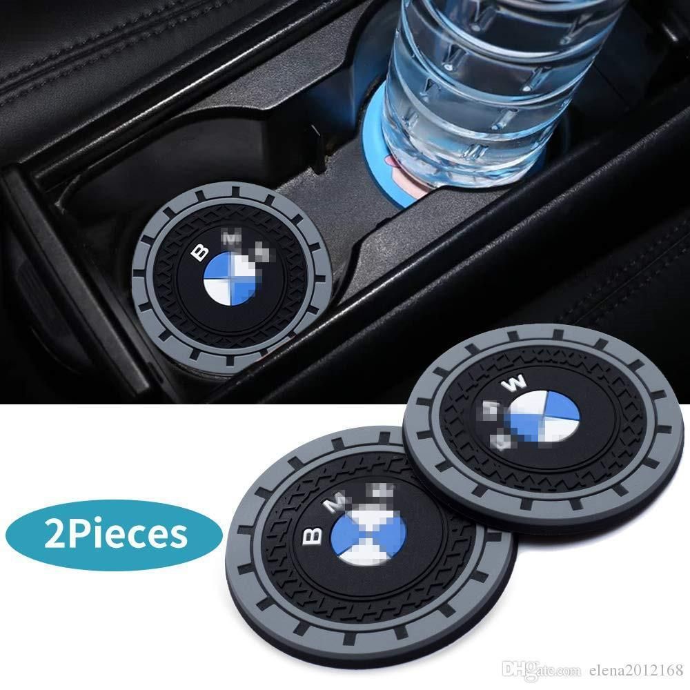 2020 2.75 Inch Car Interior Accessories Anti Slip Cup Mat For For BMW