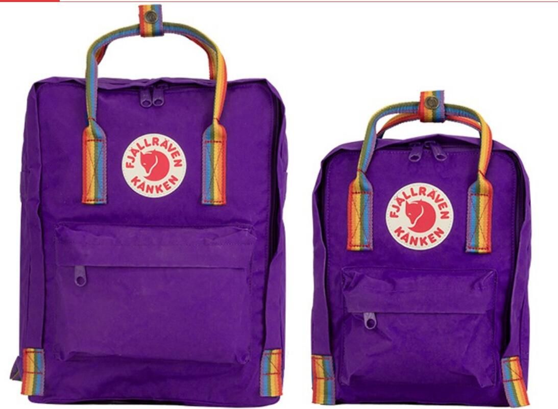 Acquistare Originale Artiche Svedese Fox Fjällräven Kanken Classico Viola  Arcobaleno Banda Zaino Bambini And Style Donna Design Canvas Bag Economico  | Consegna Veloce E Qualità | DHgate Italy