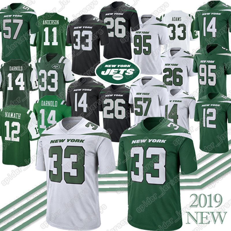 jamal adams black jersey