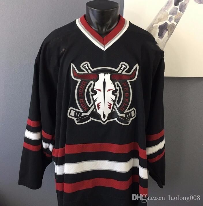 2021 Custom Jersey 5XL 6XL Vintage Alberta Red Deer Rebels Hockey