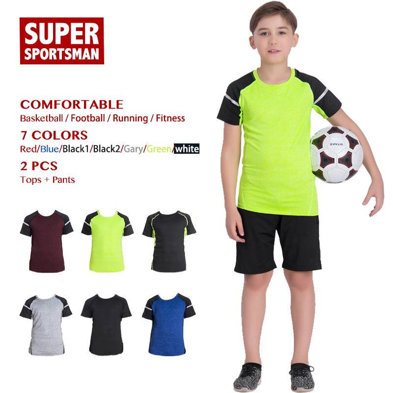 Kinder Sommer Trainingsanzug Jogging Sport Anzüge Kinder Training Gym Kleidung Männer Jungen Fitness Sportbekleidung Laufhose Sets Strumpfhosen Kinder Sommer Trainingsanzug Jogging Sport Anzüge Kinder Training Gym Kleidung Männer Jungen Fitness Sportbekleidung Laufhose Sets Strumpfhosen