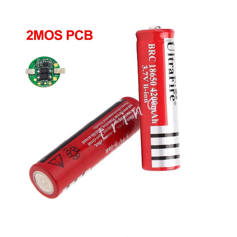 2021 New UltraFire 18650 4.2v 3.7v 4200mAh Ultrafire 18650 Rechargeable ...