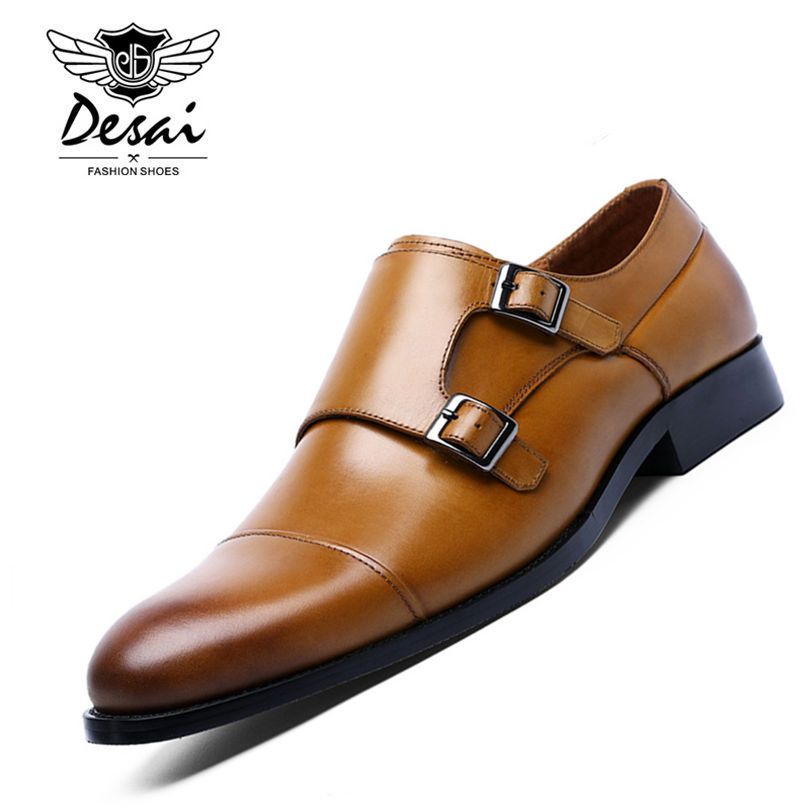 double buckle dress shoes