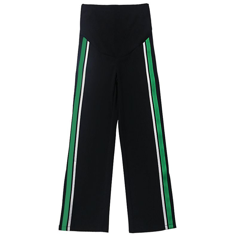 Mode mutterschaft sport split hosen jogginghose schwangerschaft kleidung für schwangere casual kleidung seitlich streifenhose c792 Mode mutterschaft sport split hosen jogginghose schwangerschaft kleidung für schwangere casual kleidung seitlich streifenhose c792