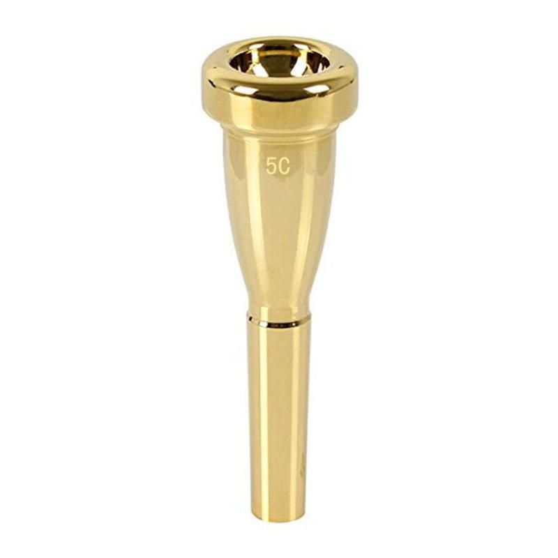 Wholesale Type 5C Trumpet Mouthpiece Silver Gold Meg 5C Size Metal