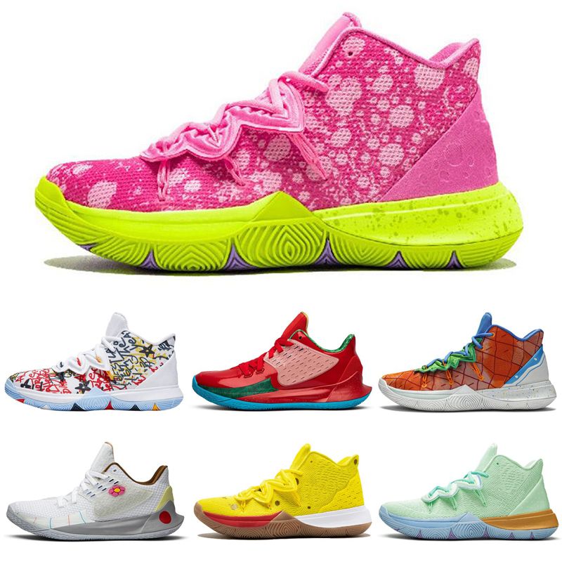 Kyrie 5 Sponge Bob Pineapple Basketball Shoes Kyrie Shoes ...