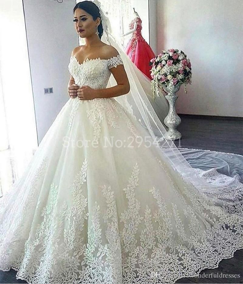 compre arabia saudita vestidos de novia 2017 una línea de novia