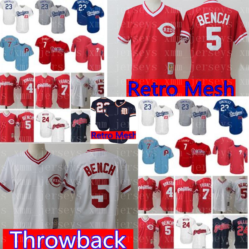 2018 Cincinnati Reds 5 Johnny Bench Jersey Cheap Wholesale Stitched
