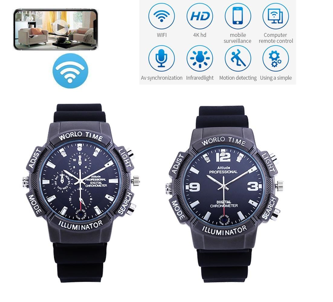 Remoto 2k Tarjeta Reloj Tf Video Wifi Cámara De Pulsera 1080p Soporte Inalámbrico 4k Control Hd Mini Dvr Yvybf7g6