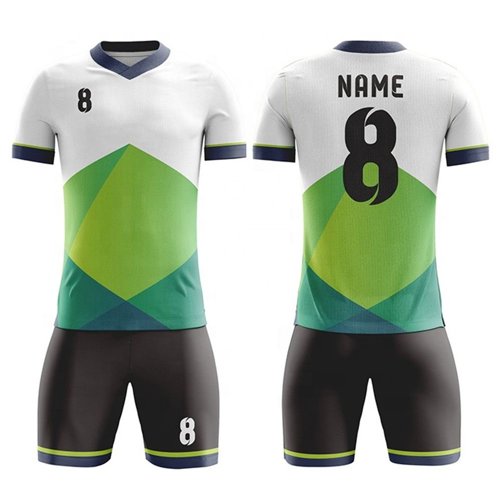 Mens Soccer Jerseys Set Football Kit Sports Clothing Men Shirts