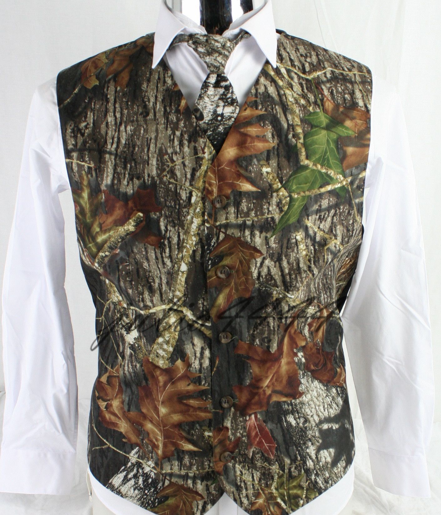 2019 Fashion Camo Vest For Rustic Single Breasted Wedding Mens Camouflage New Arrival Airtailors